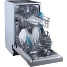 Hanseatic 9 terítékes A++ pult alá építhető KESKENY mosogatógép INOX HGU4582E97736BI-23%!