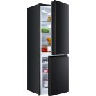 Hanseatic A+++ 175L kombinált hűtőszekrény FEKETE HKGK14349CBI-17%!