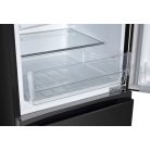 Hanseatic A+++ 175L kombinált hűtőszekrény FEKETE HKGK14349CBI-17%!