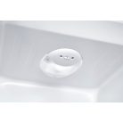 Hanseatic A+++ 175L kombinált hűtőszekrény FEKETE HKGK14349CBI-17%!