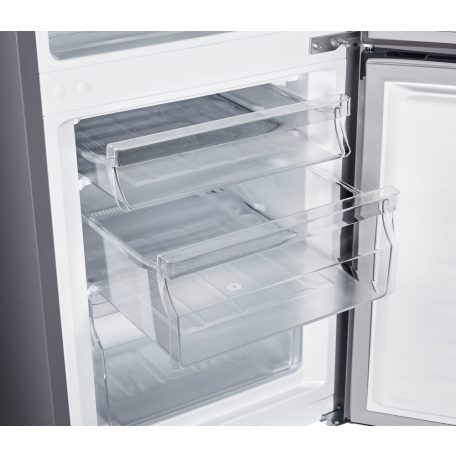 Hanseatic A+++ 175L kombinált hűtőszekrény INOX HKGK14349CI-17%!