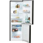 Hanseatic A+++ 175L kombinált hűtőszekrény FEKETE HKGK14349DB-17%!