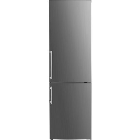 Hanseatic A+++, 253L kombinált hűtőszekrény INOX HKGK17955CNFI-24%!
