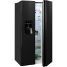 Hisense 566L A++ NoFrostPlus, MultiAirflow Inverteres amerikai hűtőszekrény FEKETE RSIM535AFE-23%!