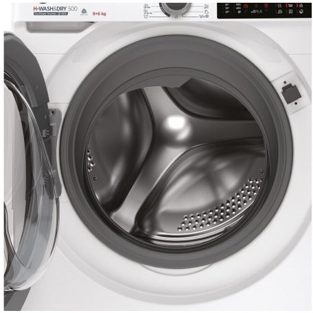 Hoover 9/6 KG A+++ Inverteres, WiFi, Bluetooth, Gőzfunkciós mosó-szárítógép HDQ 496AMBS/1-S-25%!
