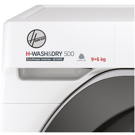 Hoover 9/6 KG A+++ Inverteres, WiFi, Bluetooth, Gőzfunkciós mosó-szárítógép HDQ 496AMBS/1-S-25%!