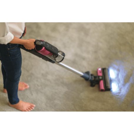 Hoover 350W akkumulátoros porzsák nélküli porszívó Rózsaszín HF920H 011-63%!