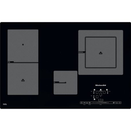 KitchenAid 75 cm széles beépíthető flexi zónás indukciós főzőlap booster fokozattal KHIP4 77511-21%!