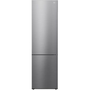   LG 384L A+++-20% Total NoFrost, Inverteres kombinált hűtőszekrény INOX GBP62PZNBC-31%!