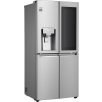   LG A+ Total NoFrost 508L InstaView kopogtatós Multi Door amerikai hűtőszekrény INOX GMX844BSBF-32%!