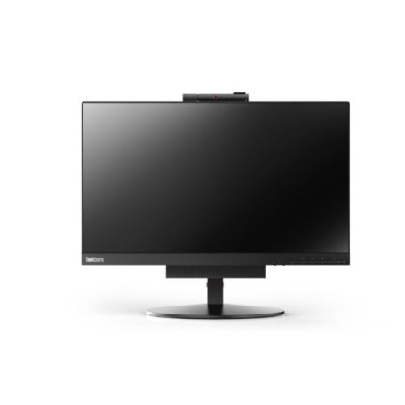 Lenovo ThinkCentre TIO22Gen3 LED IPS Monitor, 21.5",  Full HD, Display Port, 720P Webkamera, Mikrofon, Fekete-50%!