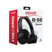  MAXELL 348356 HP-BTB52 BT FULL SIZE HP BLK Bluetooth fejhallgató mikrofonnal fekete színben-50%!