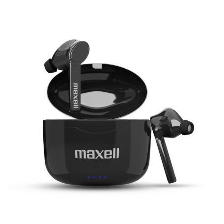 MAXELL Bass13 SYNC UP TWS vezeték nélküli fülhallgató mikrofonnal, fekete-55%!