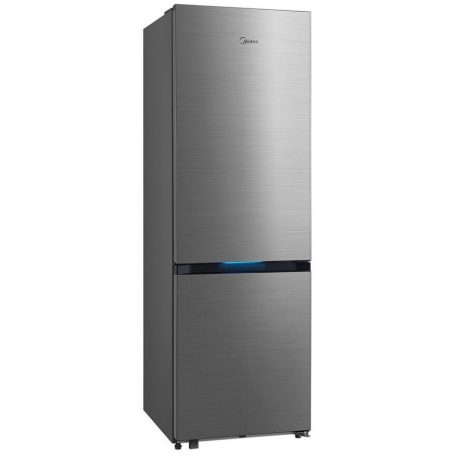 Midea 442L, A+++-10%, NoFrost, Inverteres kombinált hűtőszekrény INOX MERB405MIC46-33%!