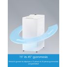 Midea 7 KG A+++-30% Gőzfunkciós, Inverteres felültöltős mosógép MF10ET70BA10-25%!