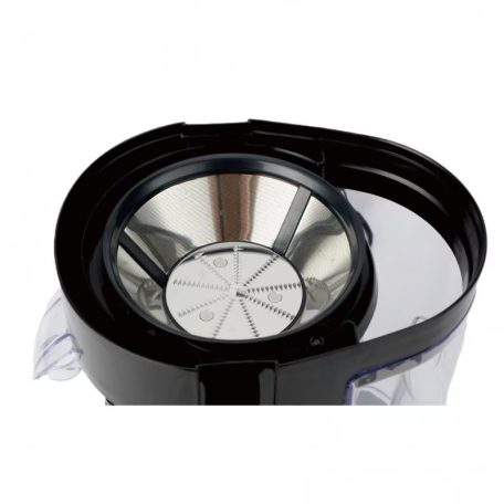 Rosberg R51160B, 600 W gyümölcscentrifuga, 1 L tartály, alacsony zajszint, fekete/inox-12%!