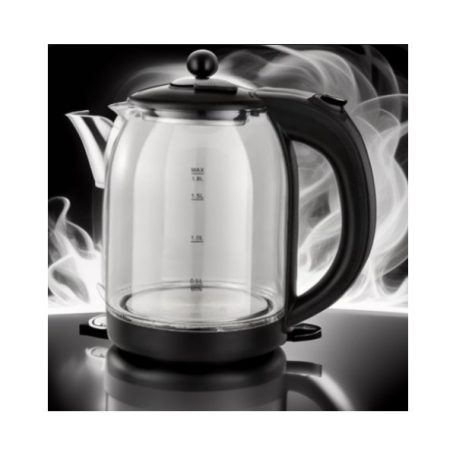 Rosberg 1,8L, 1800W Üveg vízforraló led világítással R51230K-27%!