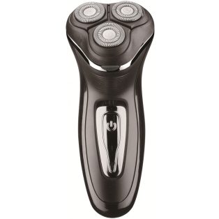   Rosberg akkumulátoros körkéses borotva, 600mAh, trimmer, FEKETE R51814B-33%!