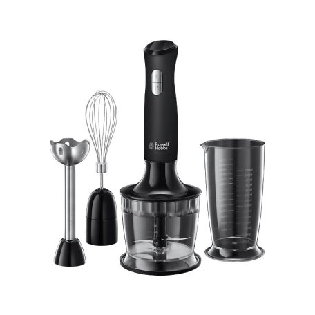 Russell Hobbs Desire 24700-56 3 az 1-ben botmixer, 500W, 2 sebességfokozat, Habverő, Aprító, Kehely, Pulse funkció, Fekete-30%!