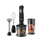 Russell Hobbs Desire 24700-56 3 az 1-ben botmixer, 500W, 2 sebességfokozat, Habverő, Aprító, Kehely, Pulse funkció, Fekete-30%!