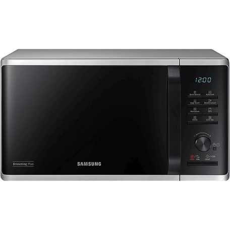 Samsung MG23K3515AS/EO Mikrohullámú sütő, 23L, 800W, Mechanikus, Grill, Inox-20%!