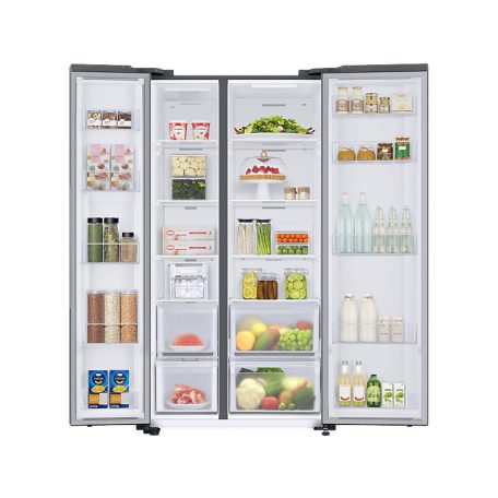 Samsung A++ 652L NoFrost Inverteres TwinCooling Plus amerikai hűtőszekrény RS66A8101S9/WS-35%!