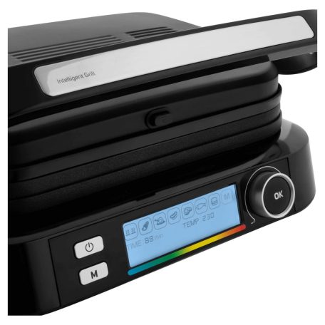 Sencor SBG 6238BK Intelligens kontaktgrill, Tapadásgátló felület, Csepegtető tálca, 2100W, Fekete-32%!!