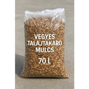 Talajtakaró vegyes mulcs 70L-es kiszerelésben