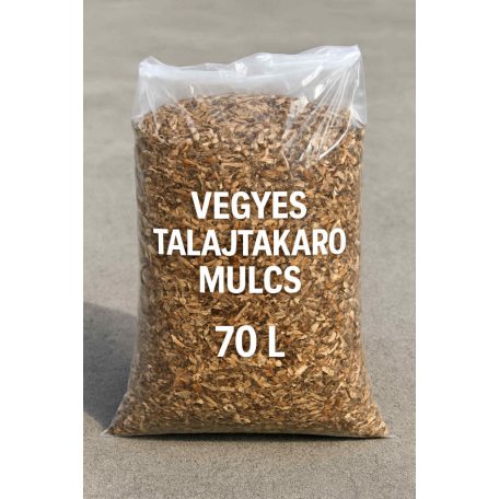 Talajtakaró vegyes mulcs 70L-es kiszerelésben