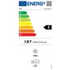   VOV A++ 157L 6 fiókos fagyasztószekrény VFZD-180SS INOX-12%!