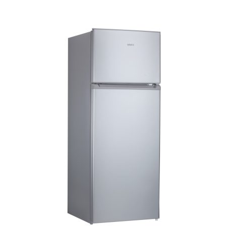 Vivax 204L A++ felülfagyasztós kombinált hűtőszekrény INOX DD-207E S-9%!
