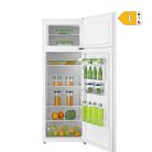 Vivax 235L A++ 159 cm, felülfagyasztós kombinált hűtőszekrény FEHÉR DD-235E W-13%!