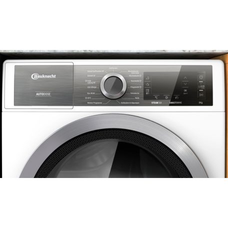 Whirlpool Bauknecht 8 KG A+++ DirectDrive, Gőzfunkciós elöltöltős mosógép  B8 W846WB DE elöltöltős mosógép-25%!