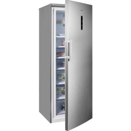 Whirlpool Bauknecht 404L, A+++-10%, NoFrost, 70 CM széles fagyasztószekrény INOX GKN PI19170C-34%!