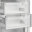 Whirlpool Bauknecht 404L, A+++-10%, NoFrost, 70 CM széles fagyasztószekrény INOX GKN PI19170C-34%!
