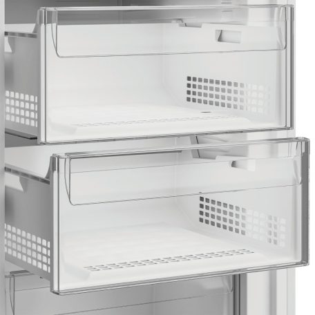 Whirlpool Bauknecht 404L, A+++-10%, NoFrost, 70 CM széles fagyasztószekrény INOX GKN PI19170C-34%!