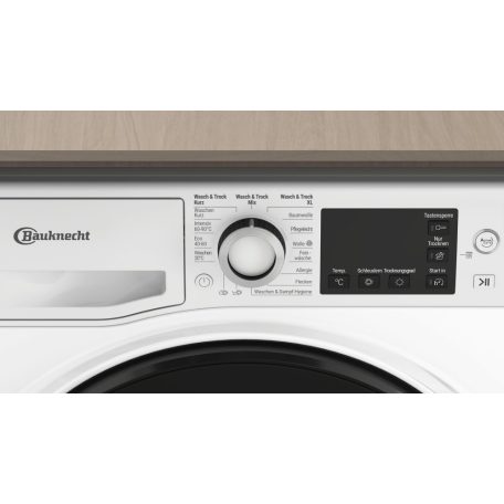 Whirlpool Bauknecht 9/6 kg A+++ Inverteres, Gőzfunkciós mosó-szárítógép WT Super Eco 96S 41 N-25%!