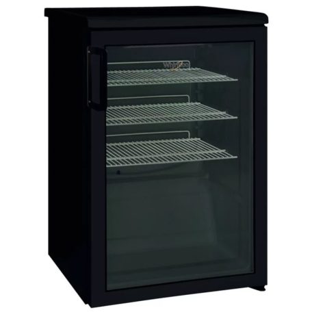 WHIRLPOOL ADN 140 B Üvegajtós hűtőszekrény 130L A+++ Fekete