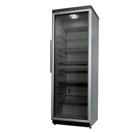 Whirlpool ADN 203/1S Üvegajtós hűtőszekrény, 350 l, alumínium