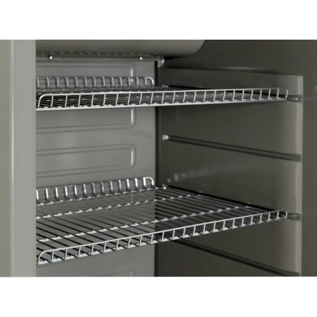 Whirlpool ADN 203/1S Üvegajtós hűtőszekrény, 350 l, alumínium