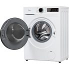 Midea 10 KG A+++-30%, Inverteres, Gőzfunkciós elöltöltős mosógép MF11EW100BA10-25%!