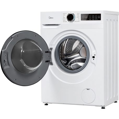 Midea 10 KG A+++-30%, Inverteres, Gőzfunkciós elöltöltős mosógép MF11EW100BA10-25%!